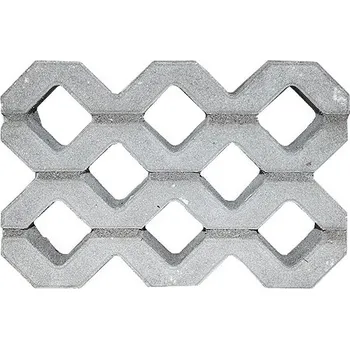 Venkovní dlažba CSB-Vegetační tvárnice 10 šedá /36ks (600x400x100)