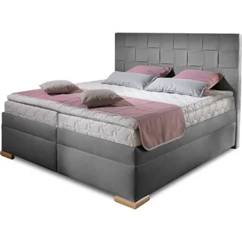 Postel Postel New Design Giardino Boxspring 180x200cm šedá