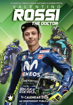 Kalendář Curepink Nástěnný kalendář Valentino Rossi 2024