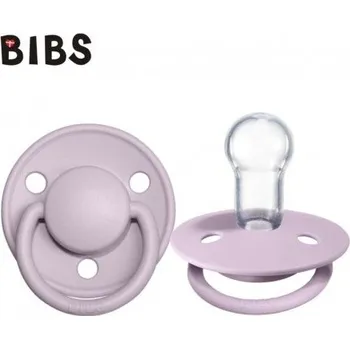 dudlíky BIBS DE LUX - Silikonový dudlík, 0 - 36 m, lila