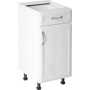 Kuchyňská linka Nábytek PEGAS s.r.o. Kuchyňská dolní skříňka Sycylia D40S1-P, bílá