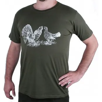 Zelené myslivecké tričko AFARS tok tetřevů Velikost.: XL