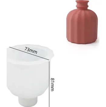 Forma na odlévání Silikonová forma Váza antik kruhová 763C 73x81mm