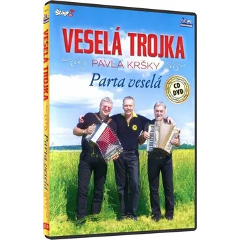 Česká hudba Veselá trojka Pavla Kršky - Parta Veselá (CD + DVD)