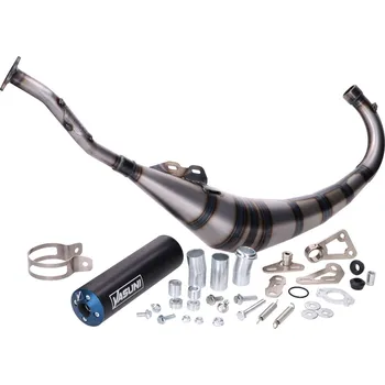 Výfuk pro motocykl Výfuk Yasuni R2 MAX PRO modrý Aprilia RS 50, Yamaha MBK TZR 50, Rieju RS2, RS3 Naked YA915TA
