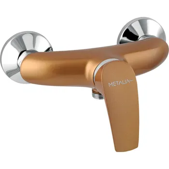 Vodovodní baterie Vodovodní baterie Novaservis METALIA 57 sprchová nástěnná 150mm, reef gold