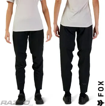 Cyklistické kalhoty Nepromokavé dámské kalhoty na kolo FOX Womens Ranger 2.5L Water Pant Black 2023 M
