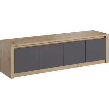 Komoda Nábytek PEGAS s.r.o. Komoda MALTA K4D, Dub Artisan + Grey