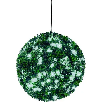 Zimostráz koule, 200 bílých LED diod, 3000K, d=40 cm