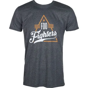 Pánské oblečení Tričko metal pánské Foo Fighters - HEATHER - ROCK OFF - FOOTS13MH - S