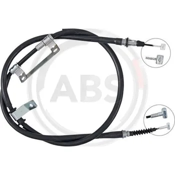 Lanko parkovací brzdy Tažné lanko, parkovací brzda, , 0K9B244410, A.B.S., K19459