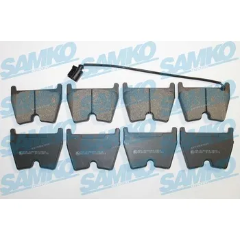 Brzdová destička Sada brzdových destiček, kotoučová brzda SAMKO 5SP2172