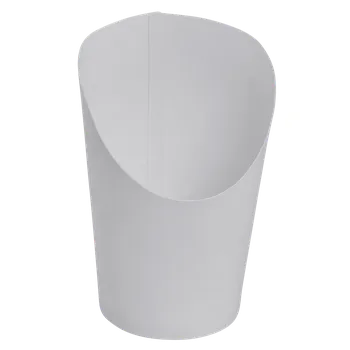 Dóza na potraviny EcoPack Papírový kornout na hranolky 350 ml bílý bal/50 ks Balení: 50