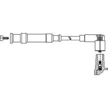 Zapalovací kabel zapalovací kabel, , BREMI, 174/35