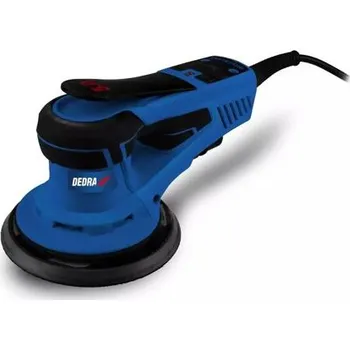 excentrická bruska DEDRA excentrická bruska 150mm, 230V, 350W, rozkmit 5mm, 4000 - 10000 ot./min., 1,4kg, DED7982