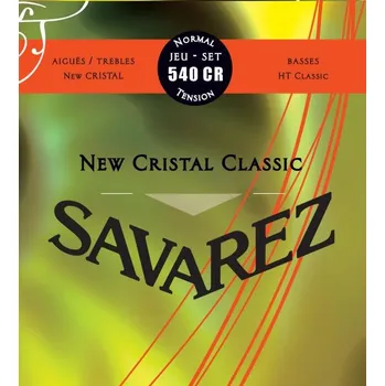 Příslušenství pro strunný nástroj Savarez NEW CRISTAL CLASSIC 540CR - Nylonové struny na kytaru - sada
