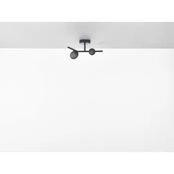 Brokis Stropní svítidlo Ivy PC1224 Ceiling 2, 50,5 cm Barva skla: Světle růžová - transparentní sklo, Stmívání: nestmívatelná verze (CEDV1457)