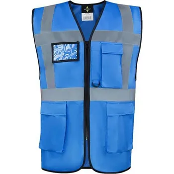 reflexní vesta Korntex Hamburg Multifunkční reflexní vesta KX810 Sky Blue S