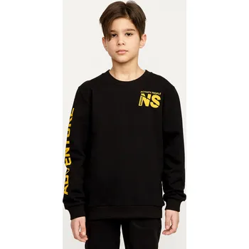 Pánská mikina Chlapecká mikina Adventure - černá 128