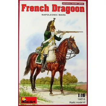 Plastikový model 1/16 French Dragon on horse (Napoleonic Wars)