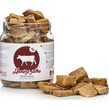 Raw Raw pochoutka mrazem sušená Hovězí játra 90g
