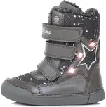 Dětské zimní kotníkové boty D.D.step 068-368 šedé Velikost: 25 (EU)