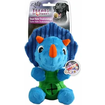 Hračka pro psa Plyšová hračka na pamlsky AFP Treat Hider Treatceratops