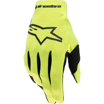 Moto rukavice Rukavice RADAR, ALPINESTARS (žlutá fluo/černá) 2026 (Velikost: S)