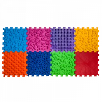 Masážní přístroj Masážní ortopedická podložka Ortek Puzzle - 8 dílů