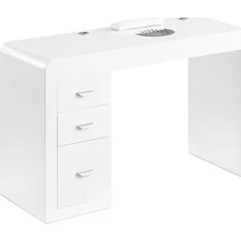 Activeshop 132081 kosmetický stůl 312 pravý bílý