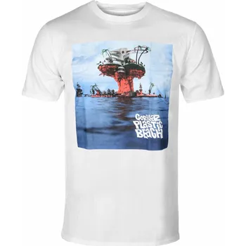 Pánské tričko Tričko metal pánské Gorillaz - Plastic Beach - ROCK OFF - GORTS07MW - L