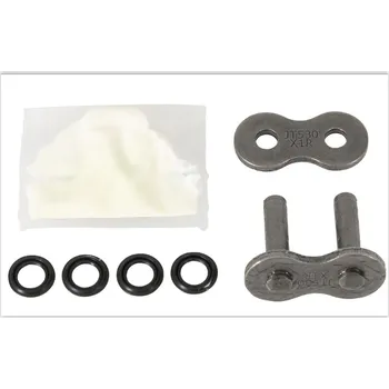 Řetězová sada pro motocykl Spojka řetězu JT 530 X1R, pevná(nýtovací)