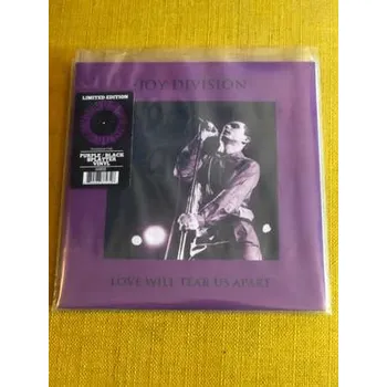 Hudba SP Joy Division: Love Will Tear Us Apart CLR | LTD 2023 Coloured Purple & Black Splatter Vinyl Limited Edition