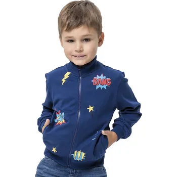 Chlapecká mikina Chlapecká mikina Bang Zap - navy 98
