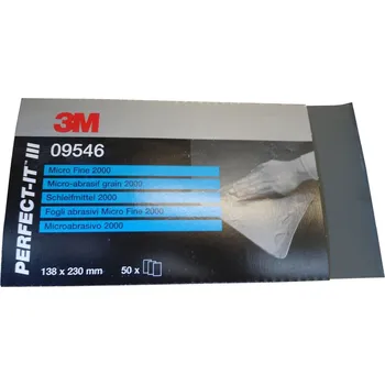 Brusný kotouč 3M 401Q 2000A voděvzdorný brusný papír, P2000