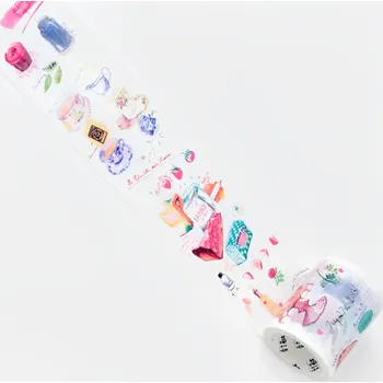 Lepicí páska Washi páska Sladkosti, doty a muffiny, voděodolná 5x500 cm