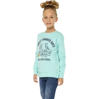 Dívčí mikina Dívčí mikina Roller Girl - mátová 152