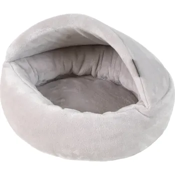 Pelíšek pro psa O´LALA PETS Pelíšek se stříškou pro malé psy a kočky Afrodithe 45cm stříbrná