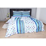 Bavlněné povlečení BASIC 4dílné GLENA tyrkysové