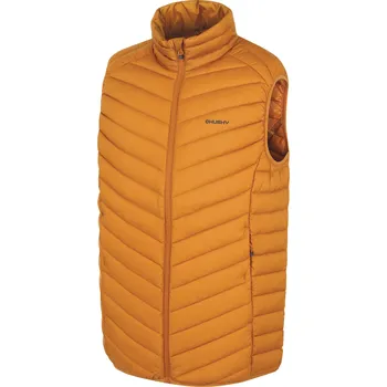Pánská bunda Husky Pánská péřová vesta Dresles M S, mustard