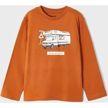 Chlapecké oblečení dětské tričko s karavanem Mayoral 4023-64 velikost 104