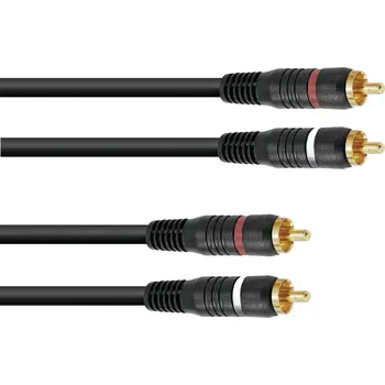 Audio kabel Kabel CC-50 2x 2 Cinch 5 m HighEnd