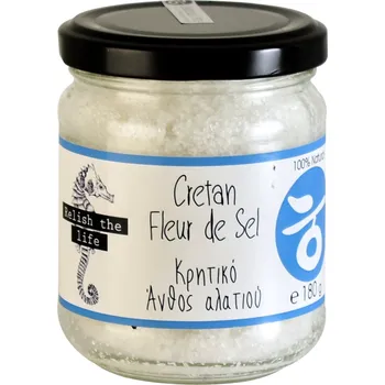 Koření Květ mořské soli z Kréty 180g PREMIUM CRETE