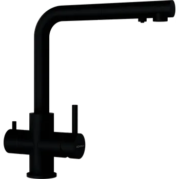 Vodovodní baterie Schock Baterie dřezu Vitus Puro vytahovací ramínko