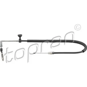 Lanko parkovací brzdy Tažné lanko, parkovací brzda TOPRAN 631 757