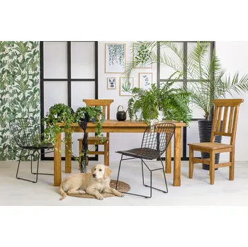 Jídelní stůl ARTEN (NANO Systems s.r.o.) Rustikální jídelní stůl POPRAD MES02A - borovice (světlý/tmavý vosk) ROZMĚR: (š/h/v) 80 x 80 x 76 cm