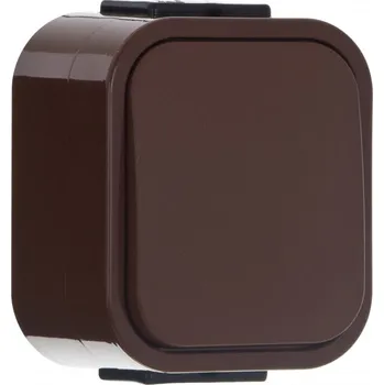 vypínač WNT-8B2 spínač křížový, řazení 7 10A/250V IP54 hnědá ABEX 9001590