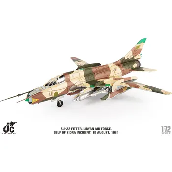 Plastikový model JC Wings Sukhoi Su22 Fitter Libyan Air Force, Gulf of Sidra incident, 19 August, 1981