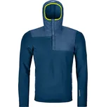 Ortovox Fleece Plus Anorak M Velikost: L / Barva: petrol blue