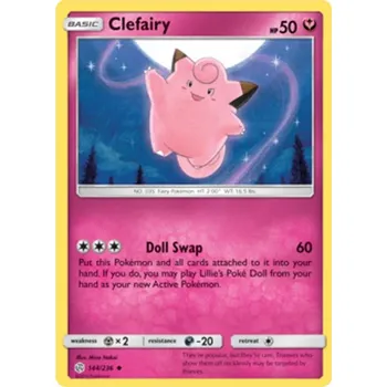 Karetní hra Clefairy 144/236 - Cosmic Eclipse Typ karty: Non-Holo